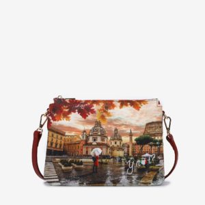 Borsa a Tracolla 3 comparti Ynot? Rome Raining