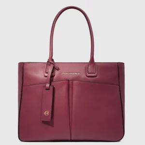 Borsa Piquadro Porta PC 14″ Bordeaux